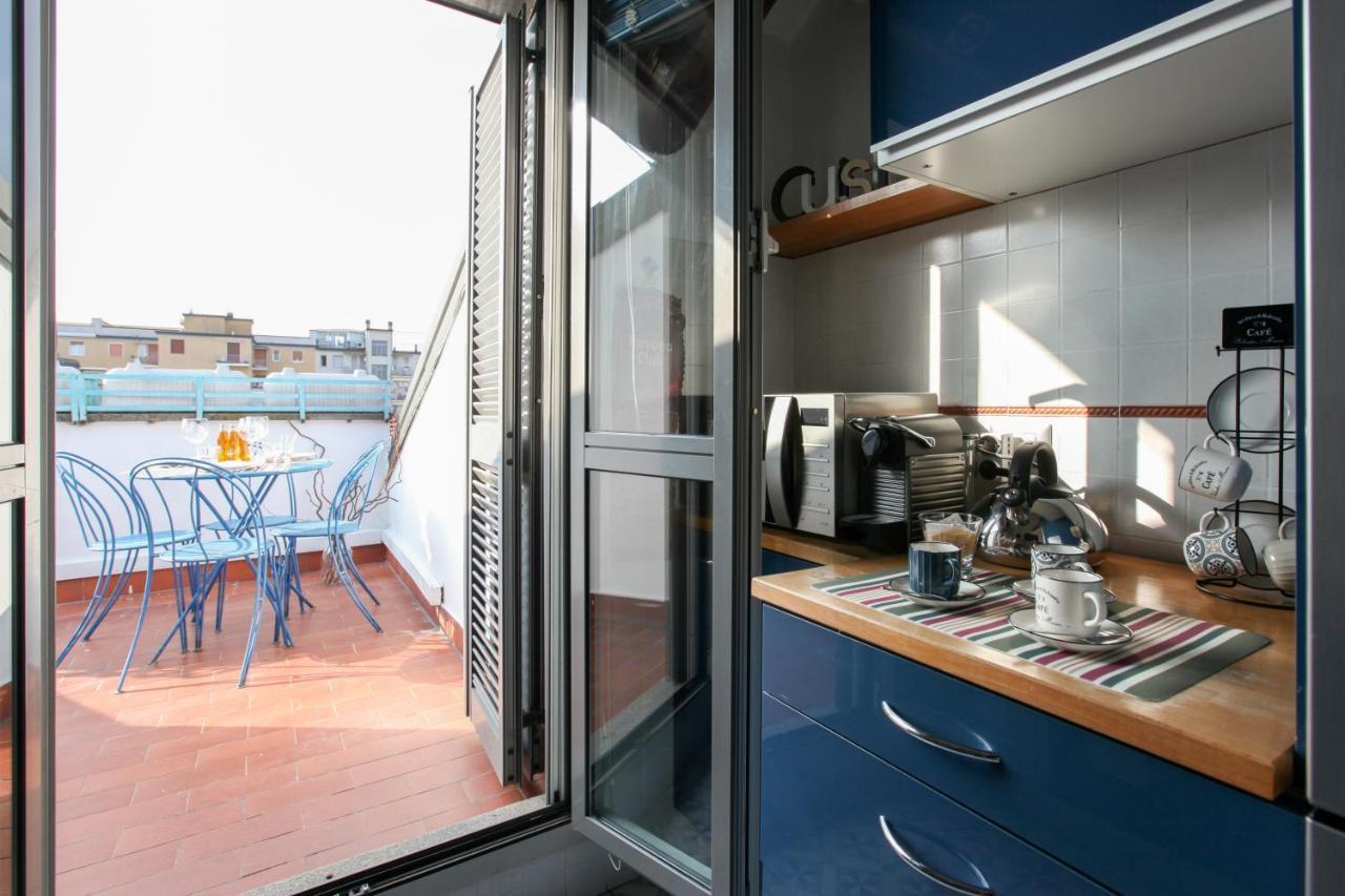 Апартаменты The Cosy Terrace Of Milano- Via Sardegna Экстерьер фото